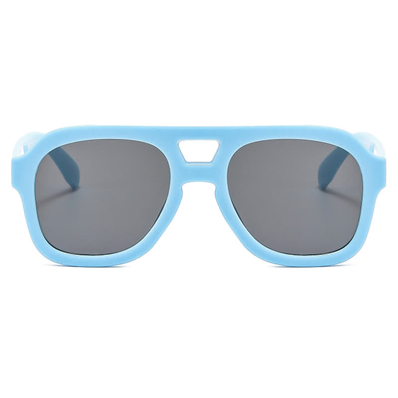 Spykay™ SG60832 Double Bridges Thick Frame Hipster Aviator Sunglasses - image 14