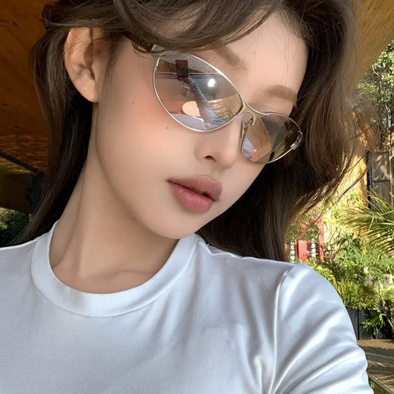 Spykay™ SG60788 Y2K Cat-Eye Cycling Sunglasses with Nylon Lenses