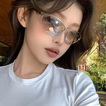 Spykay™ SG60788 Y2K Cat-Eye Cycling Sunglasses with Nylon Lenses