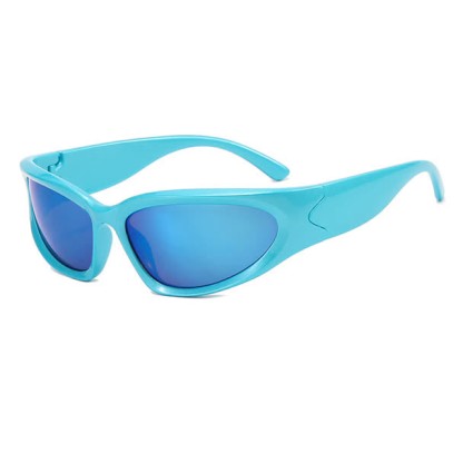 Spykay™ SG60712 Y2K Punk Oval Frame Sunglasses