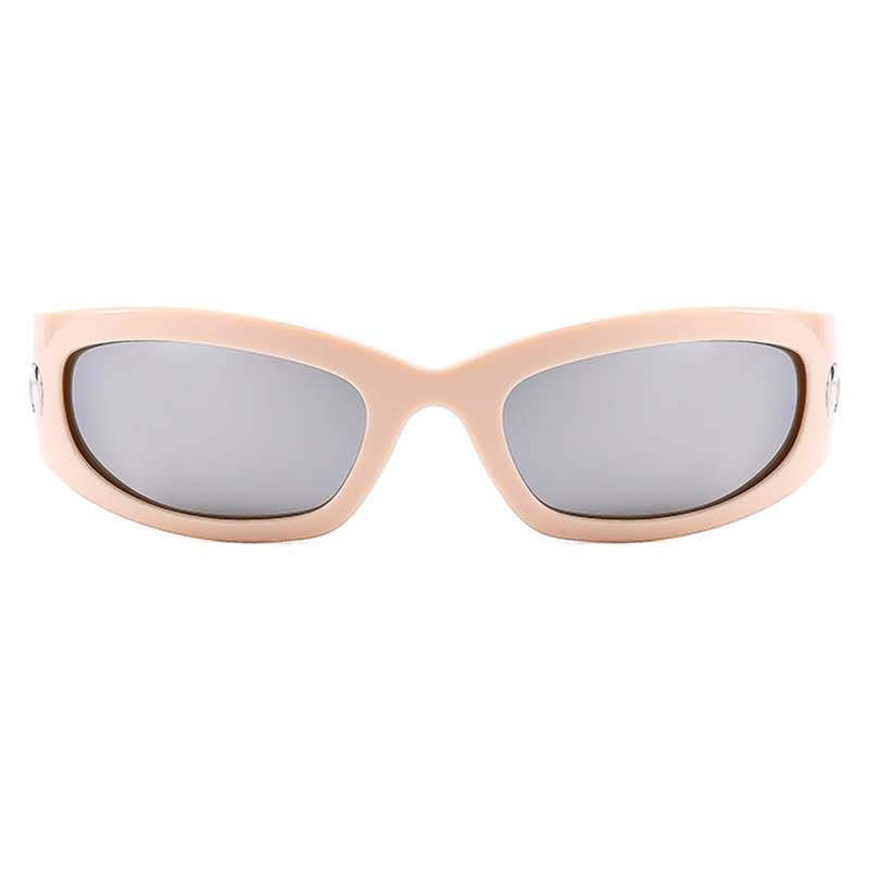 Spykay™ SG60917 Moon Print Retro-Vintage Y2K Sports Sunglasses