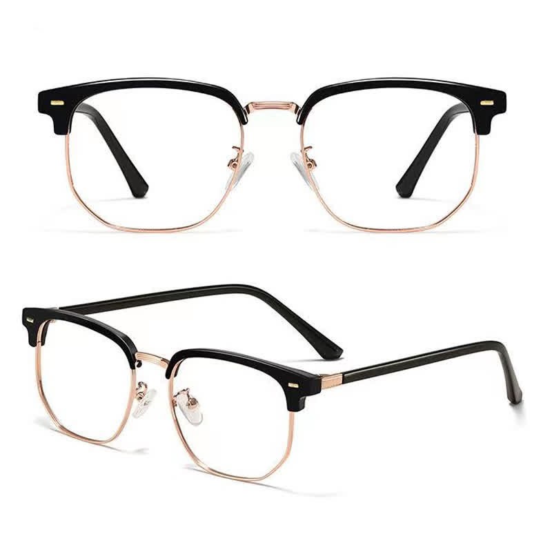 Spykay™ EG26807 Semi-Rimless Square Frame Anti-blue Light Browline Glasses - image 5