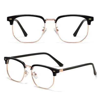 Spykay™ EG26807 Semi-Rimless Square Frame Anti-blue Light Browline Glasses - image 5
