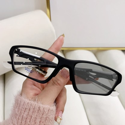 Spykay™ SG60979 Hipster Sports Photochromic Sunglasses - Black/White - image 8