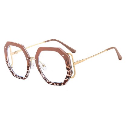 Spykay™ EG26764 Oversized Geometric Frame Anti-blue Light Glasses