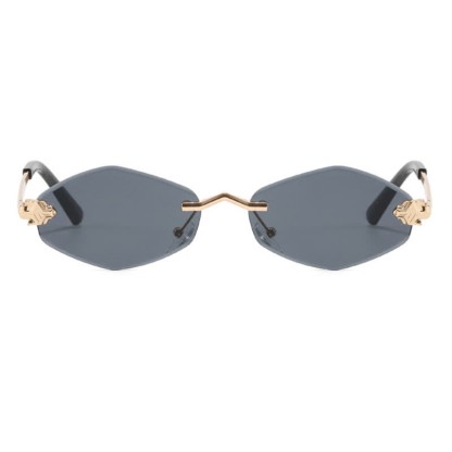 Spykay™ SG60684 Rhombus Frame Rimless Sunglasses - image 6