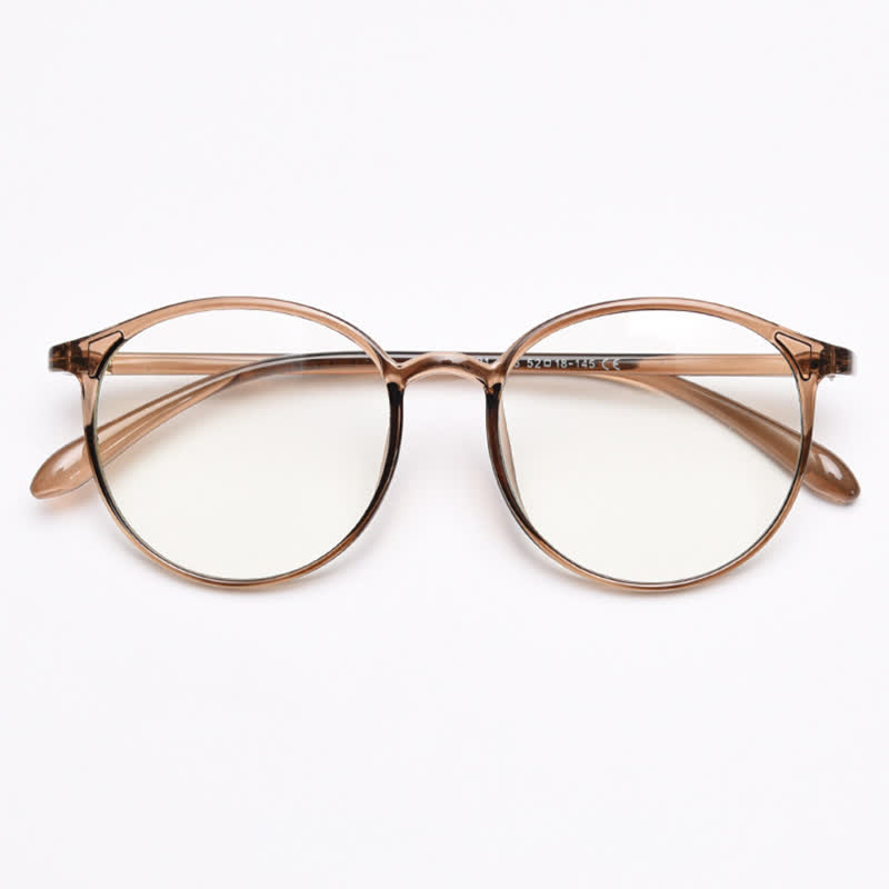 Spykay™ EG26865 Large Round Frame Anti-blue Light Simple Classic Lightweight Glasses  - image 28