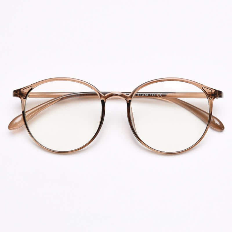 Spykay™ EG26865 Large Round Frame Anti-blue Light Simple Classic Lightweight Glasses  - image 28
