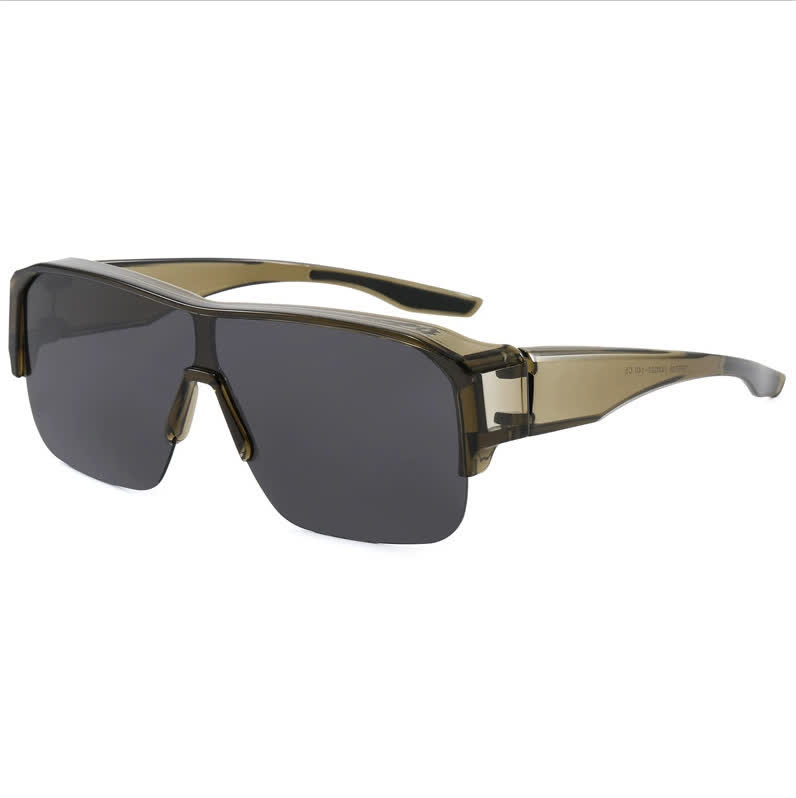 Spykay™ SG60959 Fit Over Glasses Semi-Rimless Polarized Sunglasses for Sports&Driving - image 11