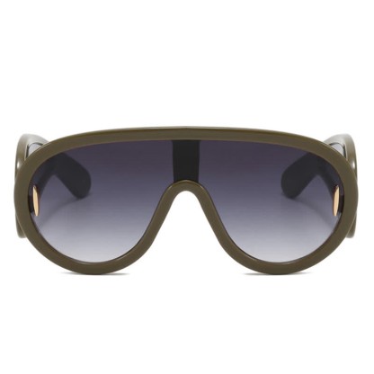 Spykay™ SG61002 Steampunk One-piece Frame Oversized Mirrored Sunglasses - image 17