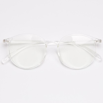 Spykay™ EG26865 Large Round Frame Anti-blue Light Simple Classic Lightweight Glasses  - image 4