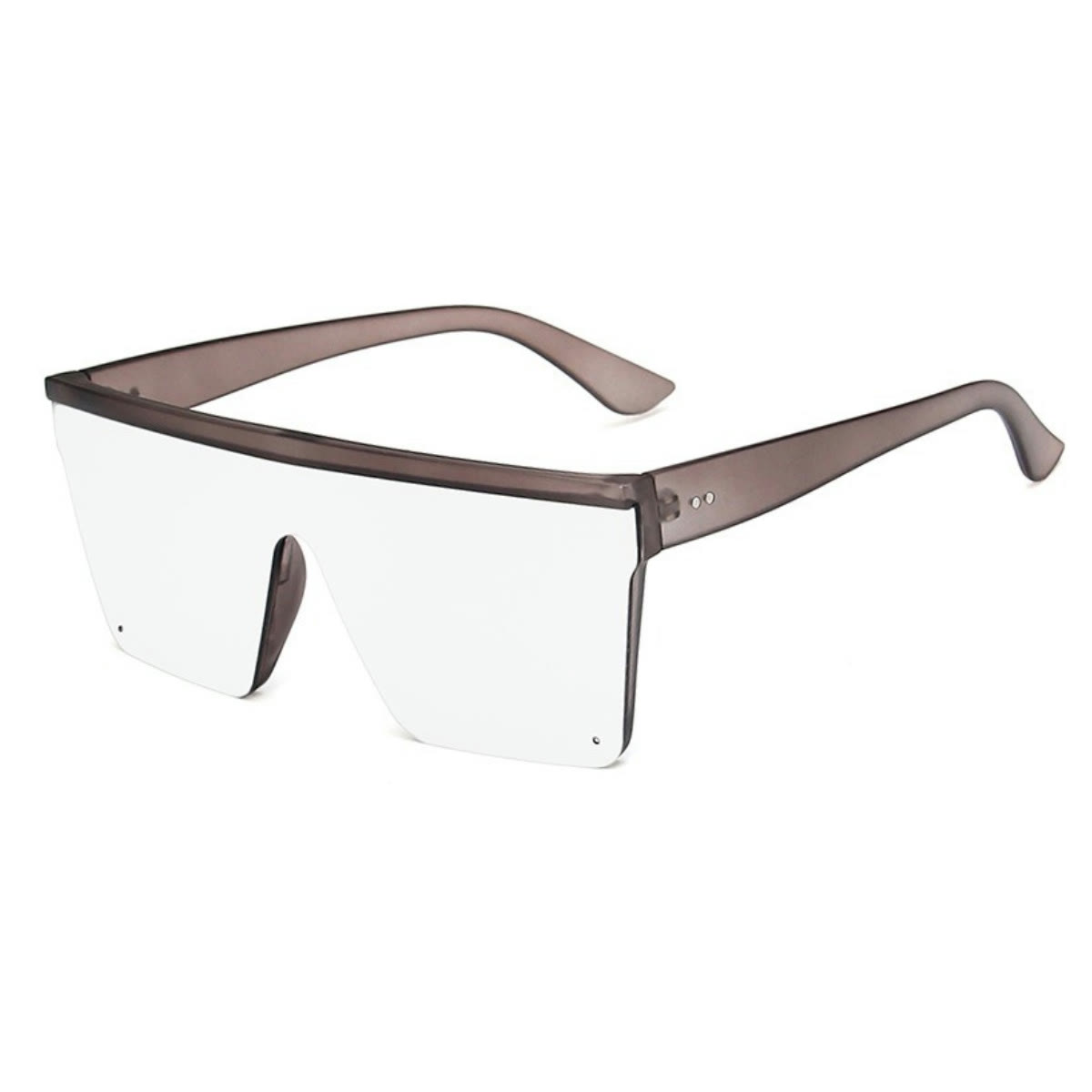 Spykay™ SG1025 Trendy Large Frame One-piece Street Style Driving Retro Sunglasses