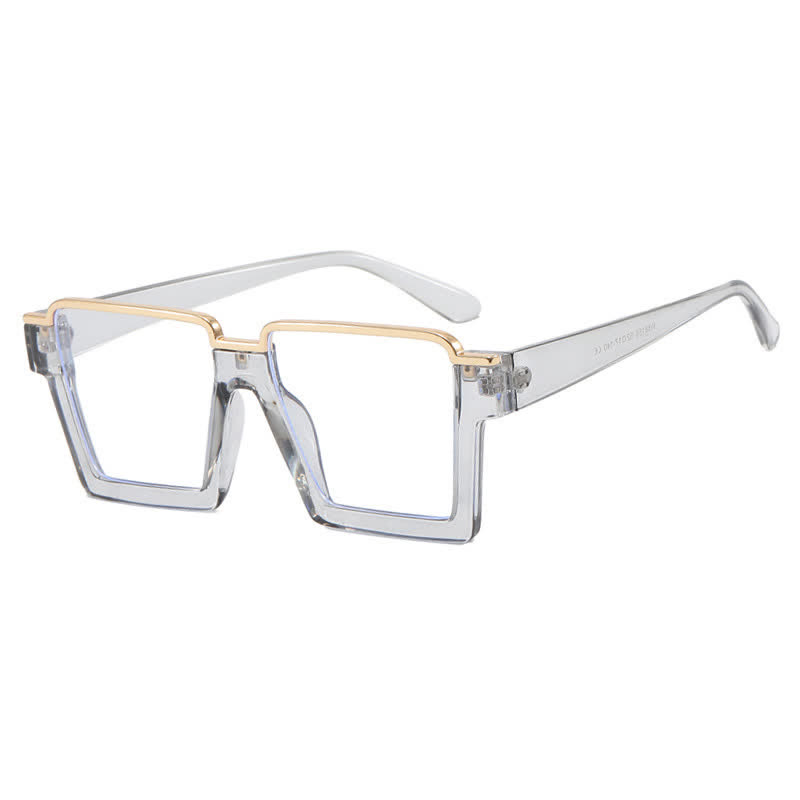 Spykay™ EG26785 Square Frame Trendy Semi-Rimless Anti-blue Light Glasses