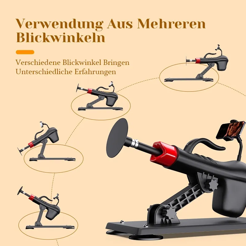 Verstellbare automatische Stoß-Sexmaschine für Analsex