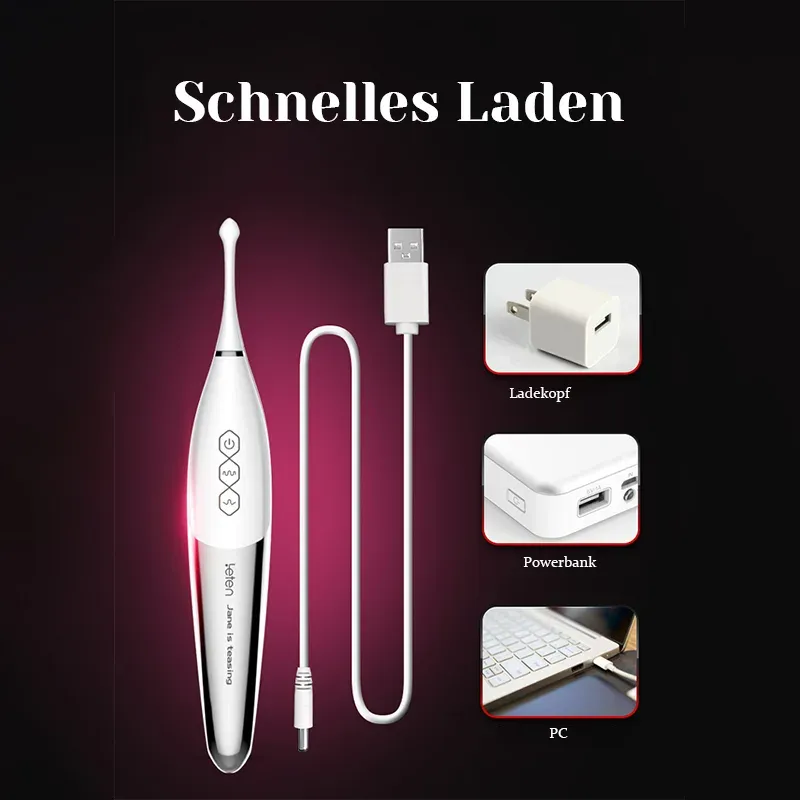 Tragbarer Hochfrequenz Ultraschall Kitzler Vibrator