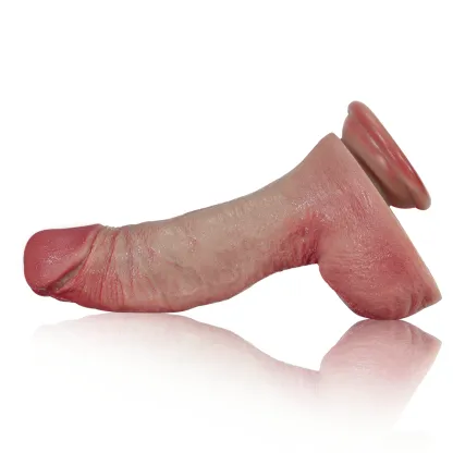 Anfänger Weicher Silikon Dildo 19cm