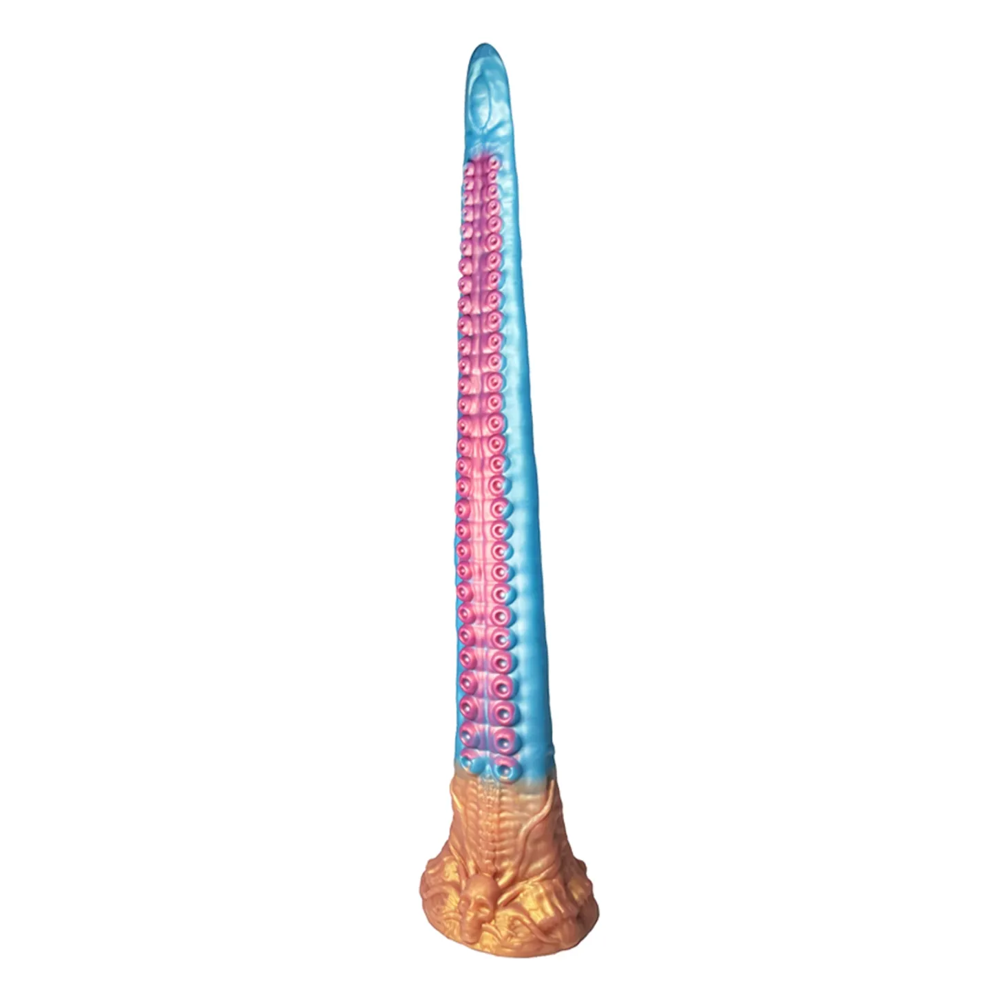 Blauer Tentakel Dildo Mit Saugnapf 47cm