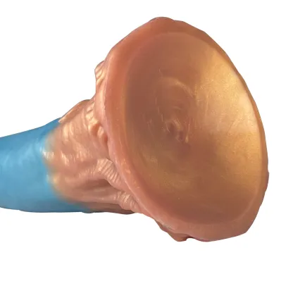 Blauer Tentakel Dildo Mit Saugnapf 47cm