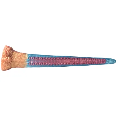 Blauer Tentakel Dildo Mit Saugnapf 47cm