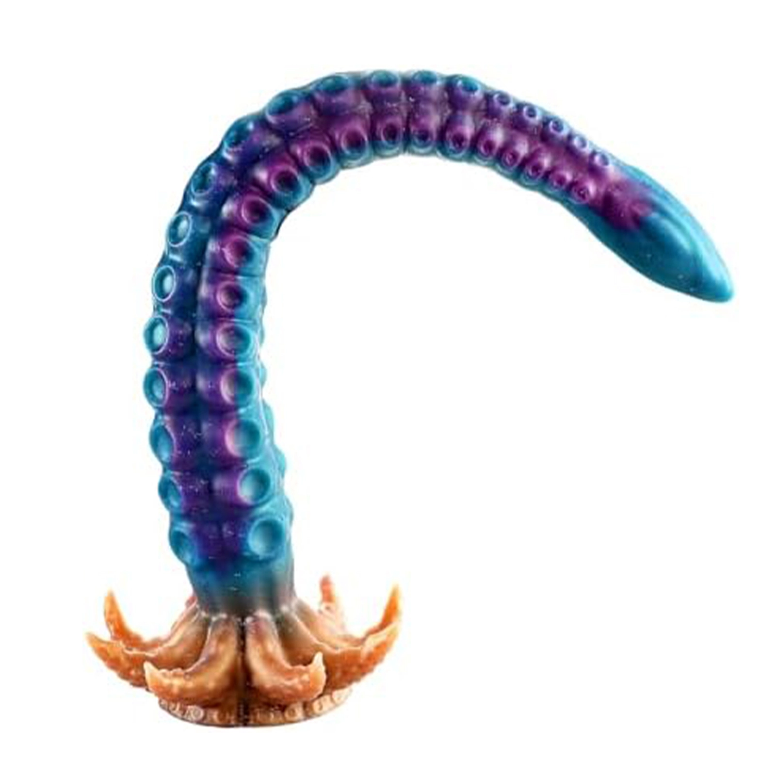 Curved Tentakel Silicone Dildo Mit Saugnapf 49cm