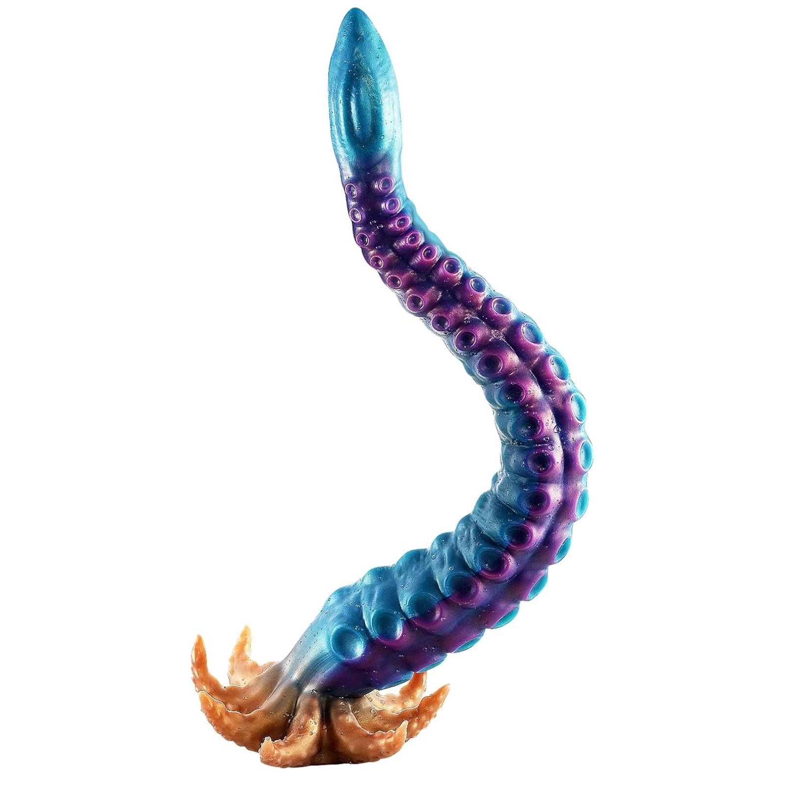 Curved Tentakel Silicone Dildo Mit Saugnapf 49cm