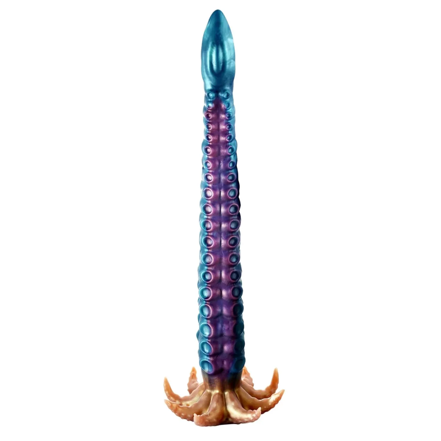 Curved Tentakel Silicone Dildo Mit Saugnapf 49cm