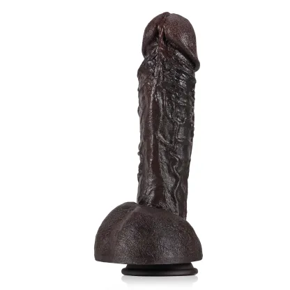 Dicke Realistische Big Schwarzer Silikon Für Dildo Mit Saugnapf 31.5cm
