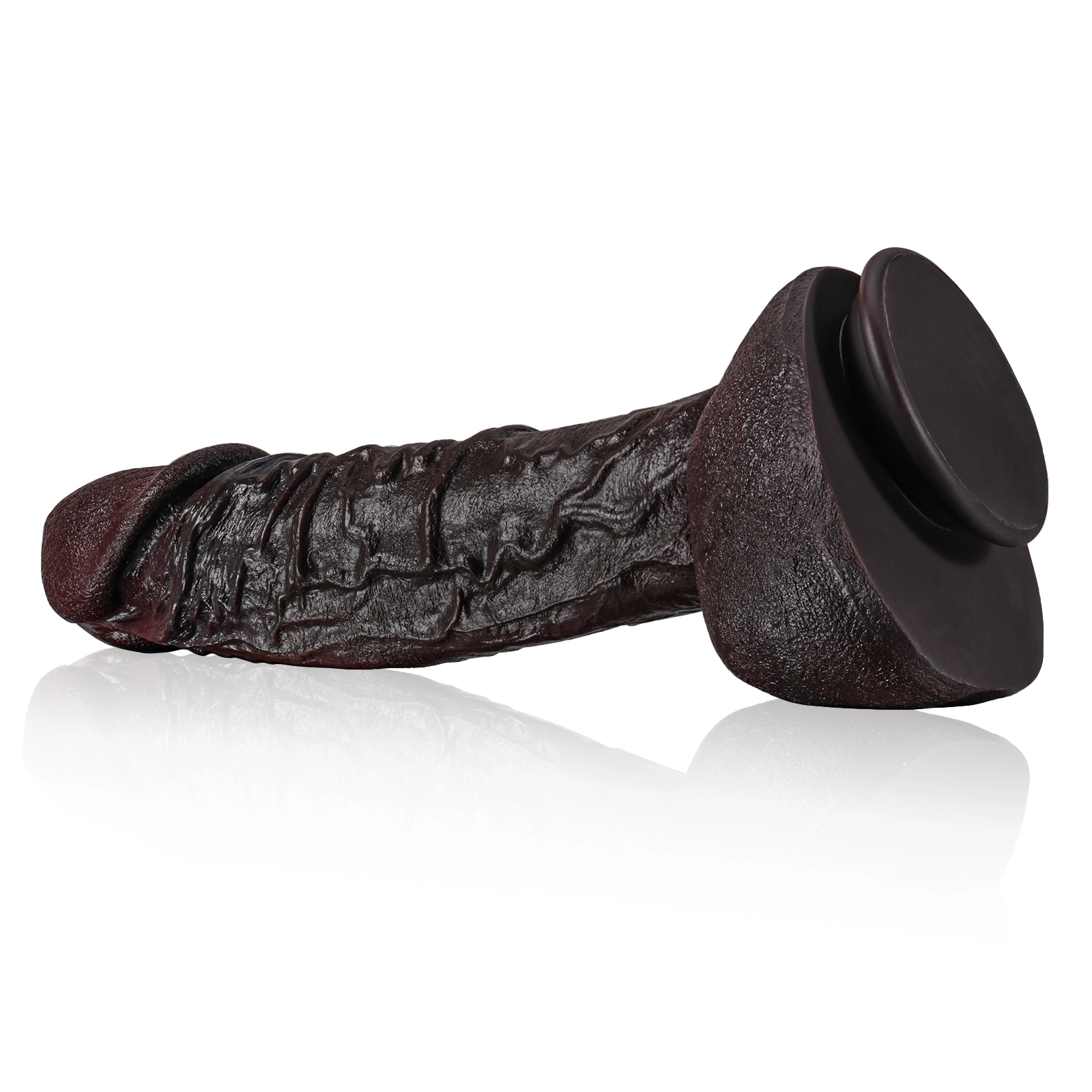 Dicke Realistische Big Schwarzer Silikon Für Dildo Mit Saugnapf 31.5cm