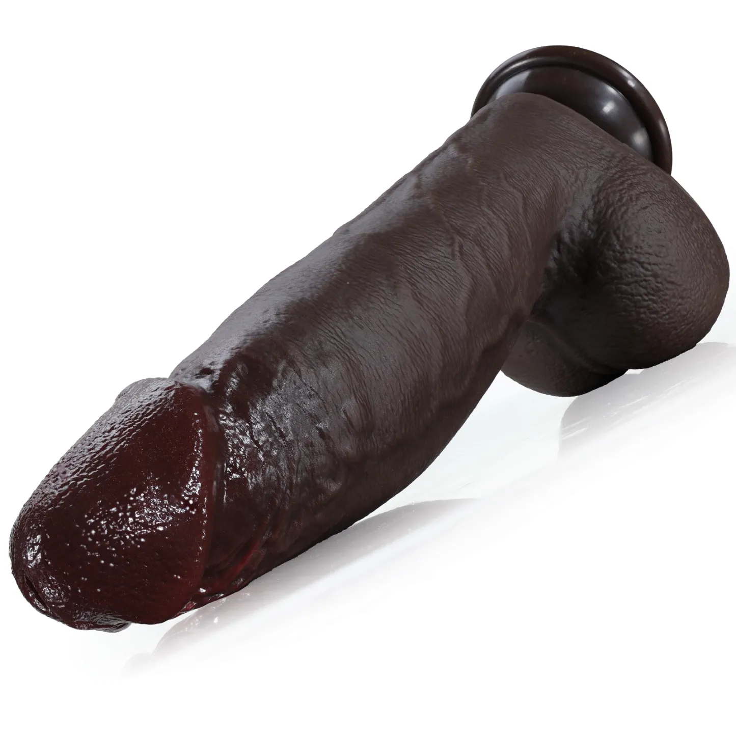 Ferngesteuerter Realistic Dildo mit Stoßfunktion 21.8 cm 