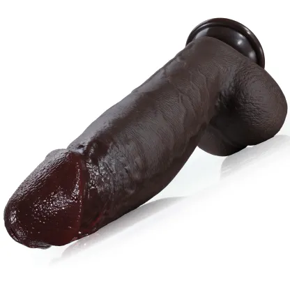 Ferngesteuerter Realistic Dildo mit Stoßfunktion 21.8 cm 