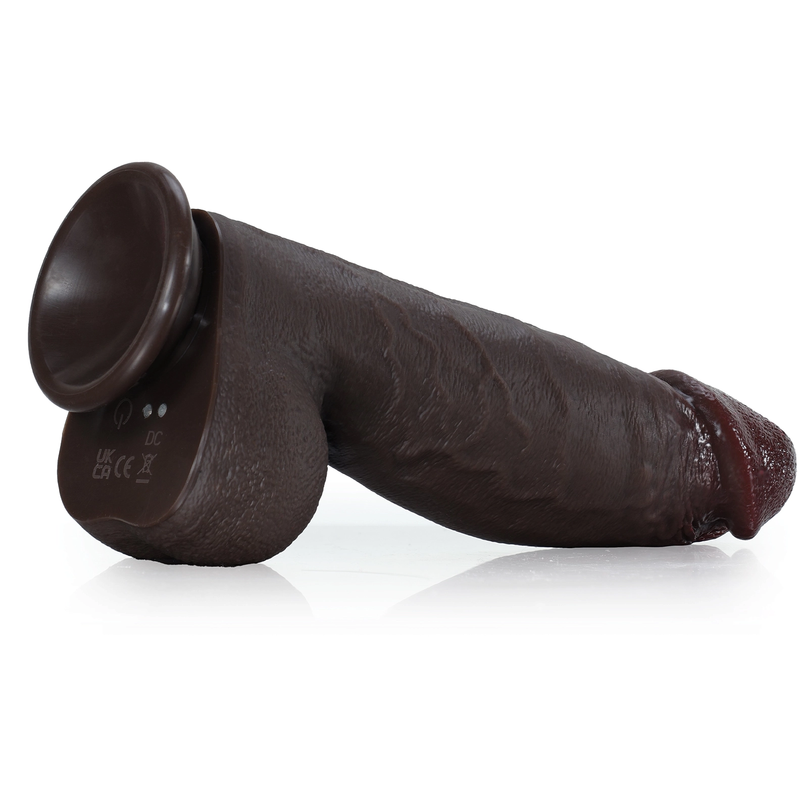 Ferngesteuerter Realistic Dildo mit Stoßfunktion 21.8 cm 