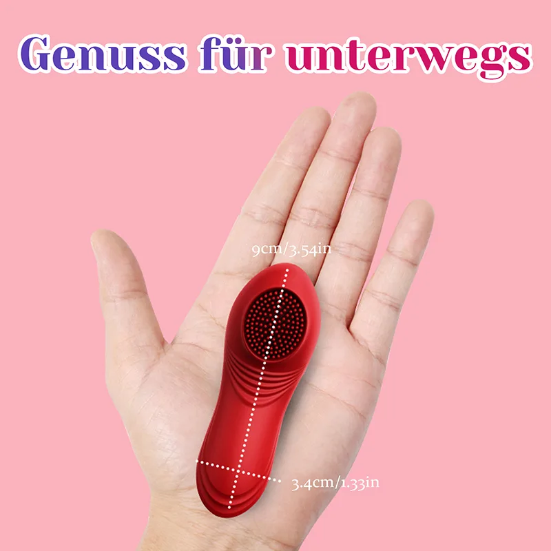 10 Vibrations Tragbarer APP Ferngesteuerter Vibrator