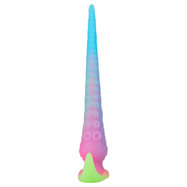 Glow In The Dark Tentakel Silikon Für Dildo 44.5cm