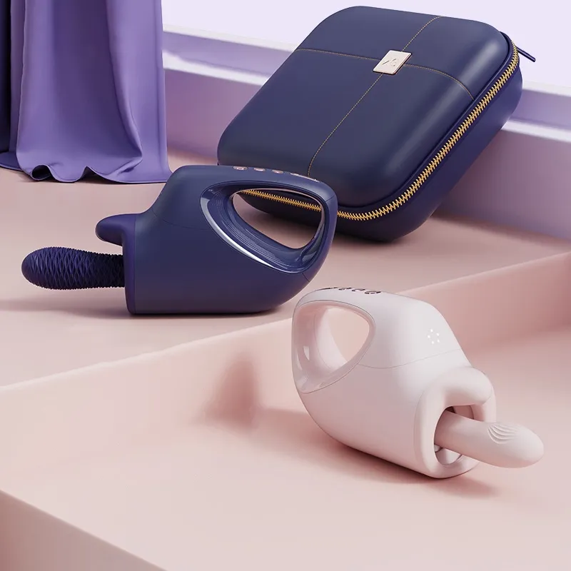 Tragbare Teleskopische Vibrations- und Heizungs-Sexmaschine