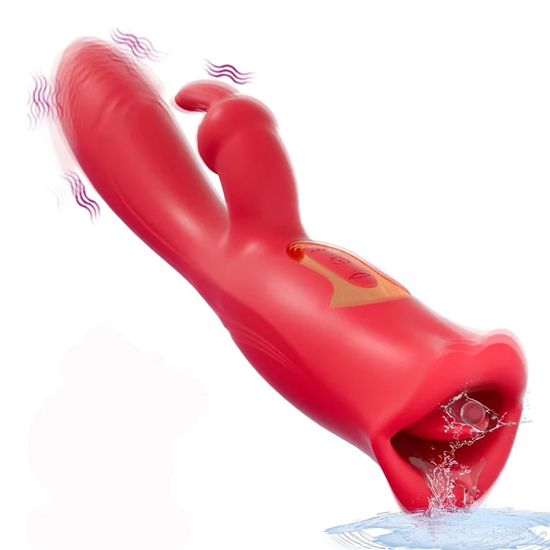 3 In 1 Kaninchen Vibrator Mit 10 Vibrations