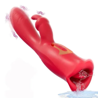 3 In 1 Kaninchen Vibrator Mit 10 Vibrations