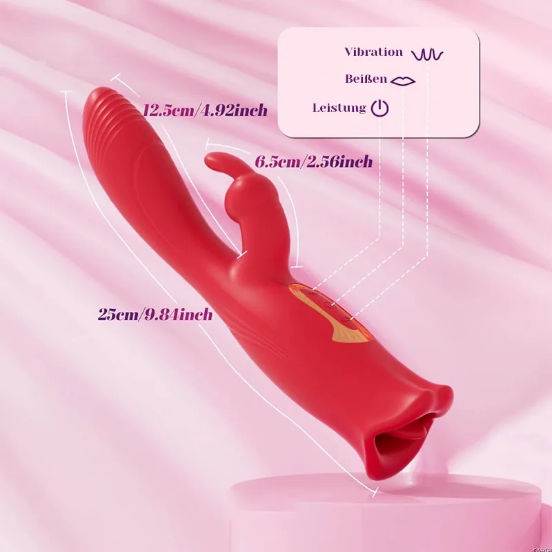3 In 1 Kaninchen Vibrator Mit 10 Vibrations