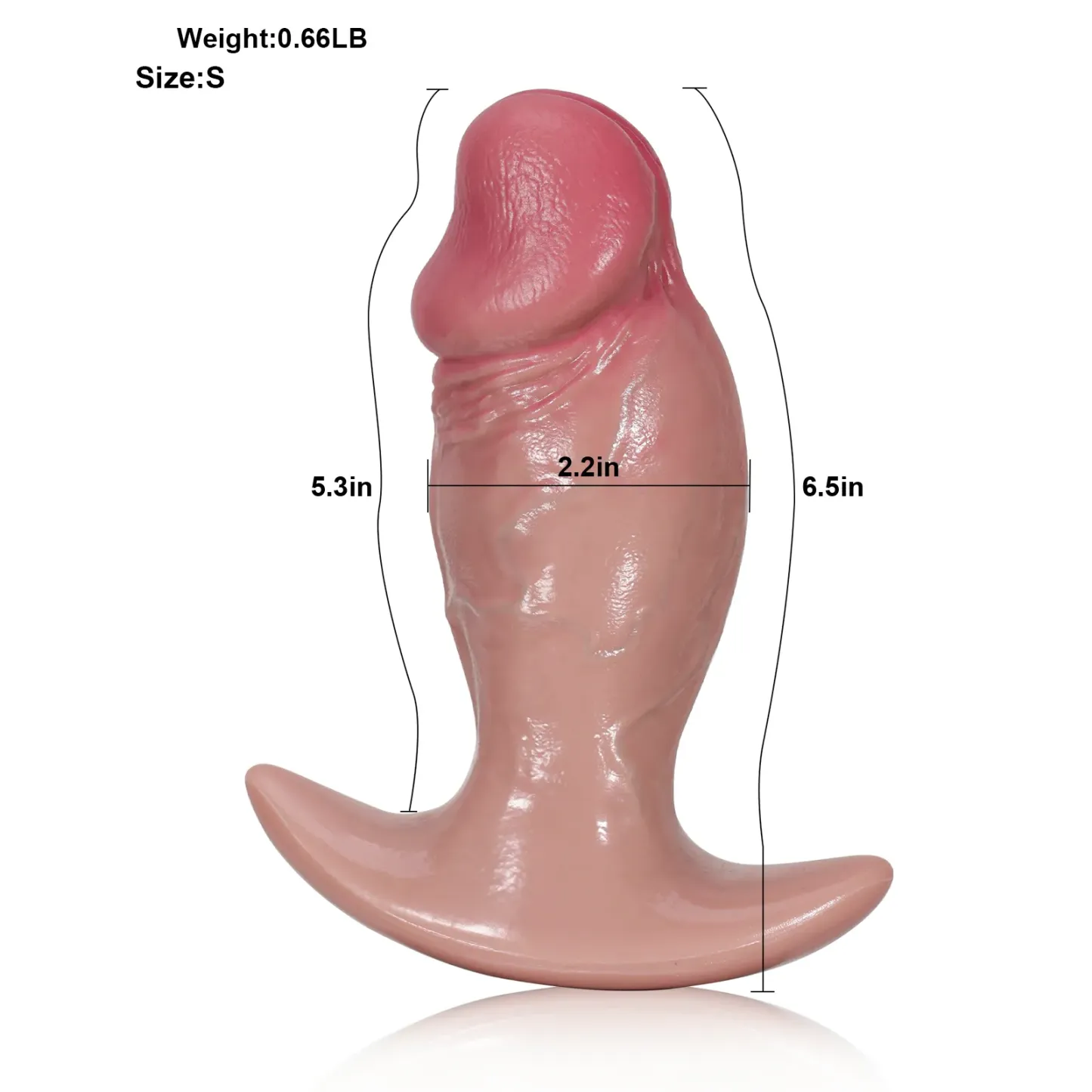 Kleiner Silicon Dildo Für Anfänger 16.5cm