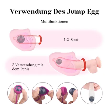 9 Vibrationsmodi Drahtlose Fernbedienung Liebeskugeln