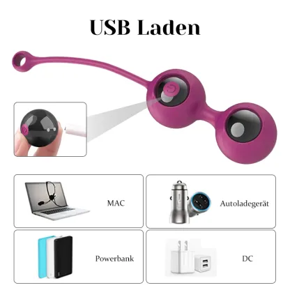 9 Vibrationsmodi Drahtlose Fernbedienung Liebeskugeln