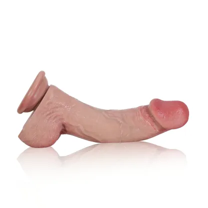 Naturgetreuer Weicher Curved Dildo 21.5cm