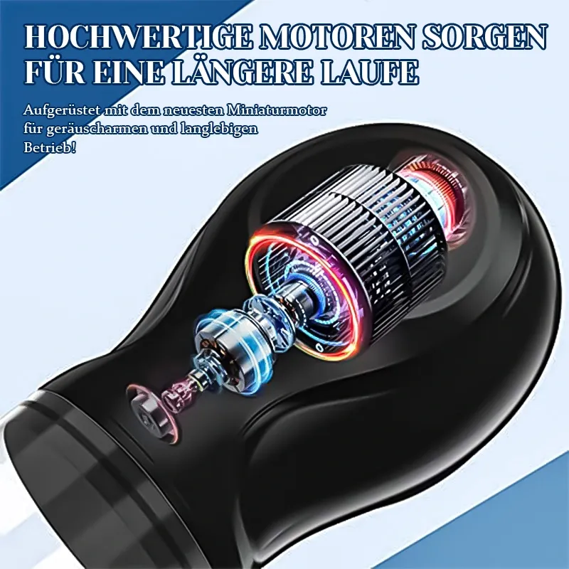 Elektrische Penispumpe mit 6 Saugstufen und Skala