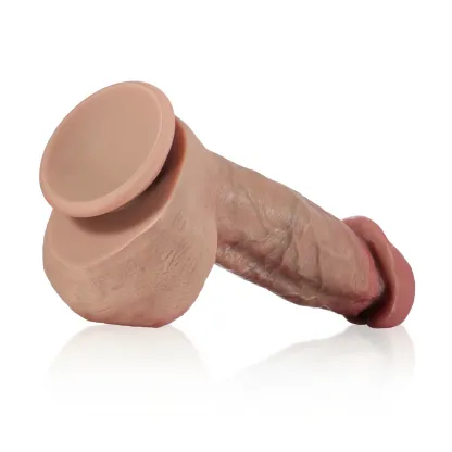 Realistic Flexible Silikon Dildo Mit Saugnapf 23cm