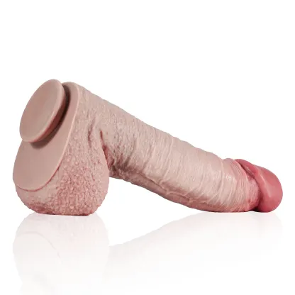 Realistische Riesen Extrem Langer Dicker Dildos Mit Saugfuß 41cm