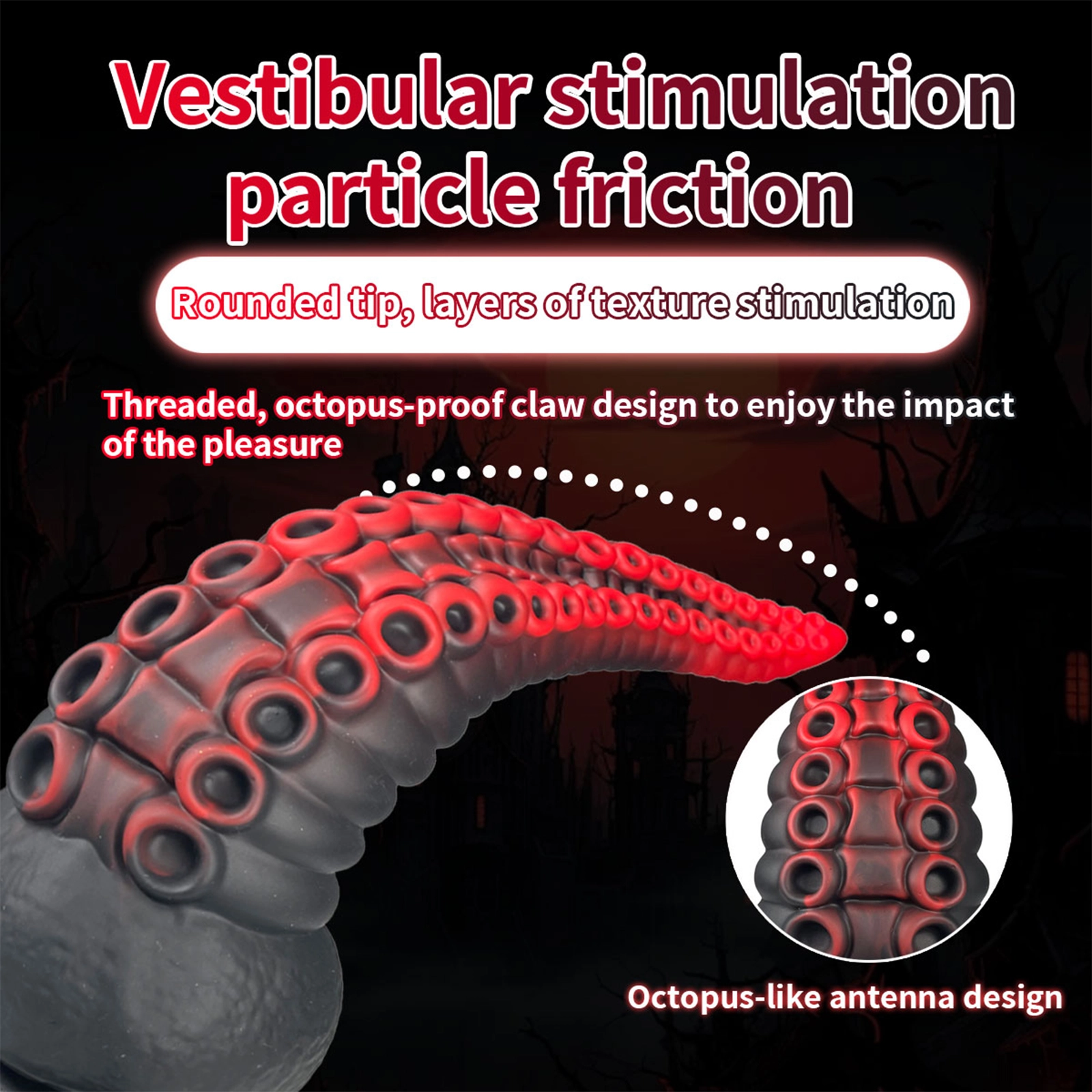 Realistische Silikon Für Tentacle Dildos 23cm
