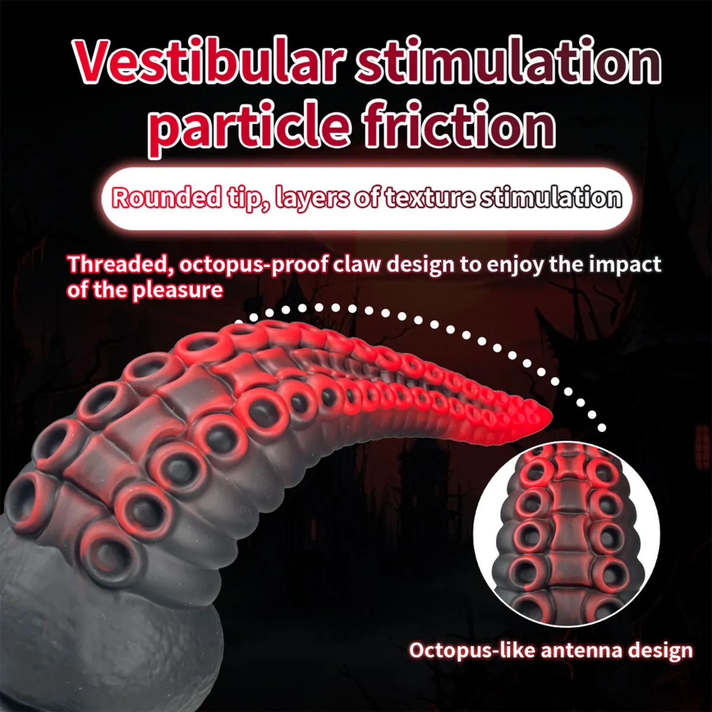 Realistische Silikon Für Tentacle Dildos 23cm