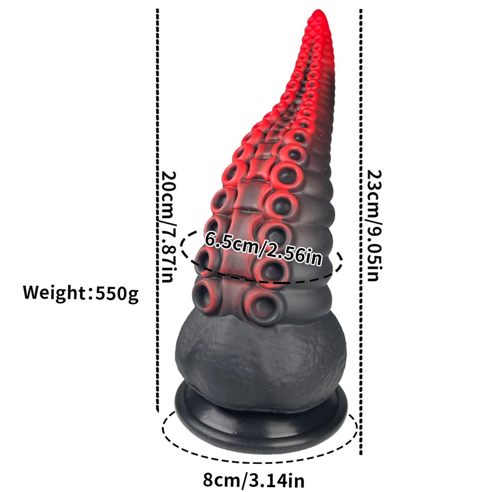 Realistische Silikon Für Tentacle Dildos 23cm