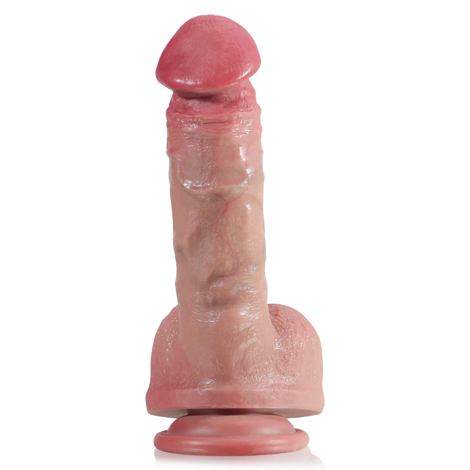 Realistischer weicher Dildo zum Reiten 16 cm