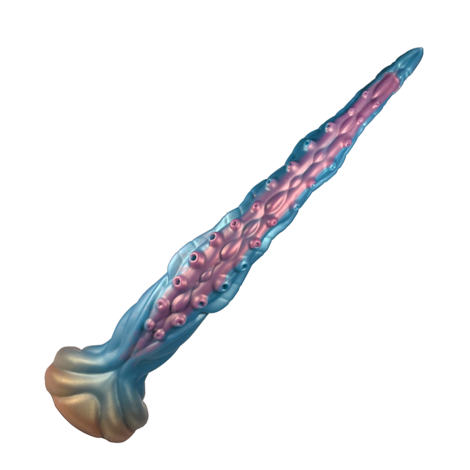 Riesen Blauer Silicone Tentakel Dildo 50cm