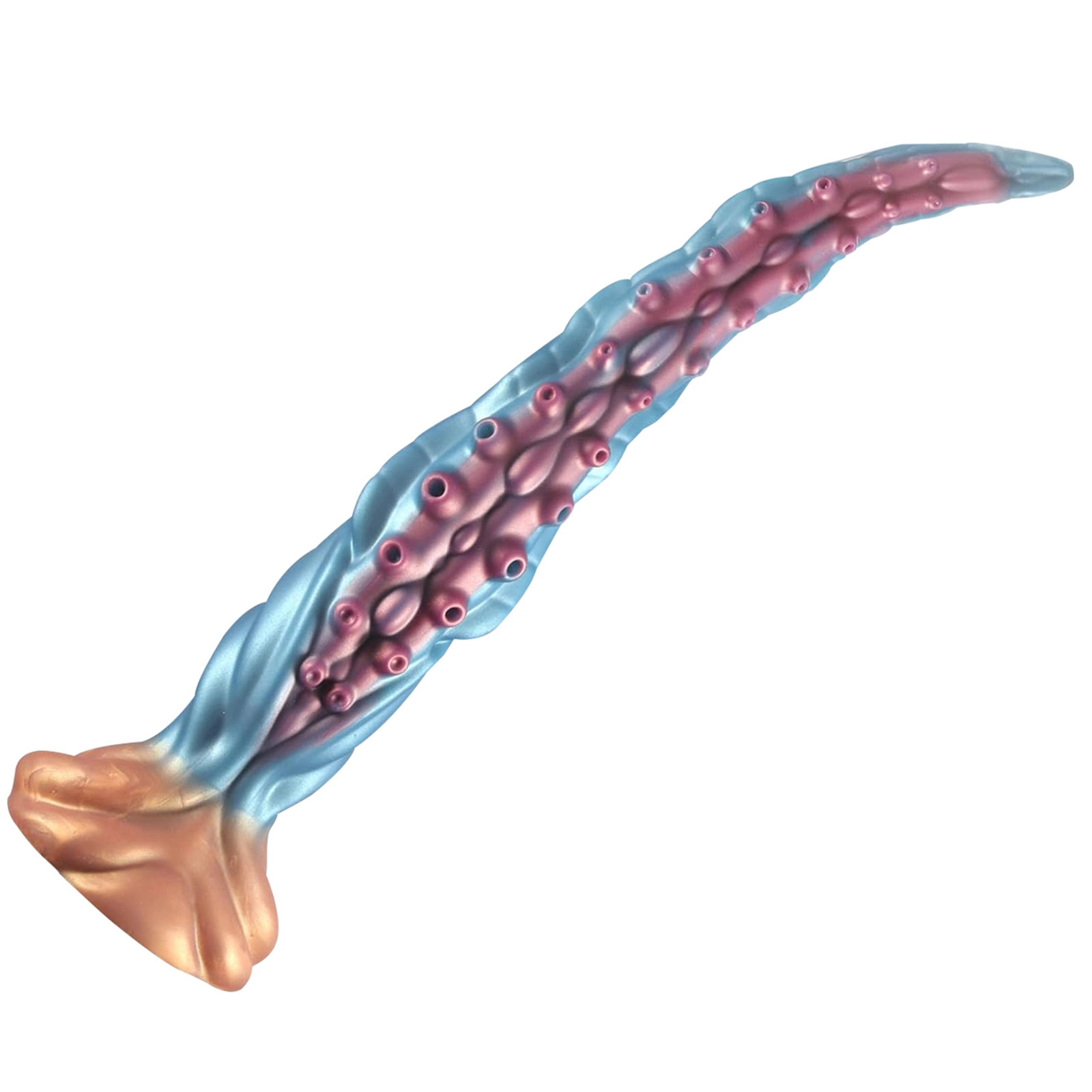 Riesen Blauer Silicone Tentakel Dildo 50cm